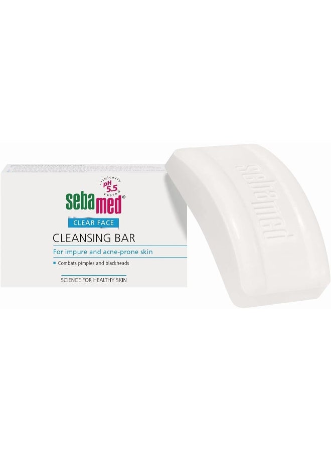 Sebamed Clear Face Cleansing Bar, 100 gm - Image 2
